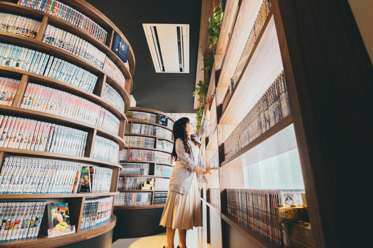 Quintessa Hotel Kokura Comic & Books Kitakyushu Ngoại thất bức ảnh