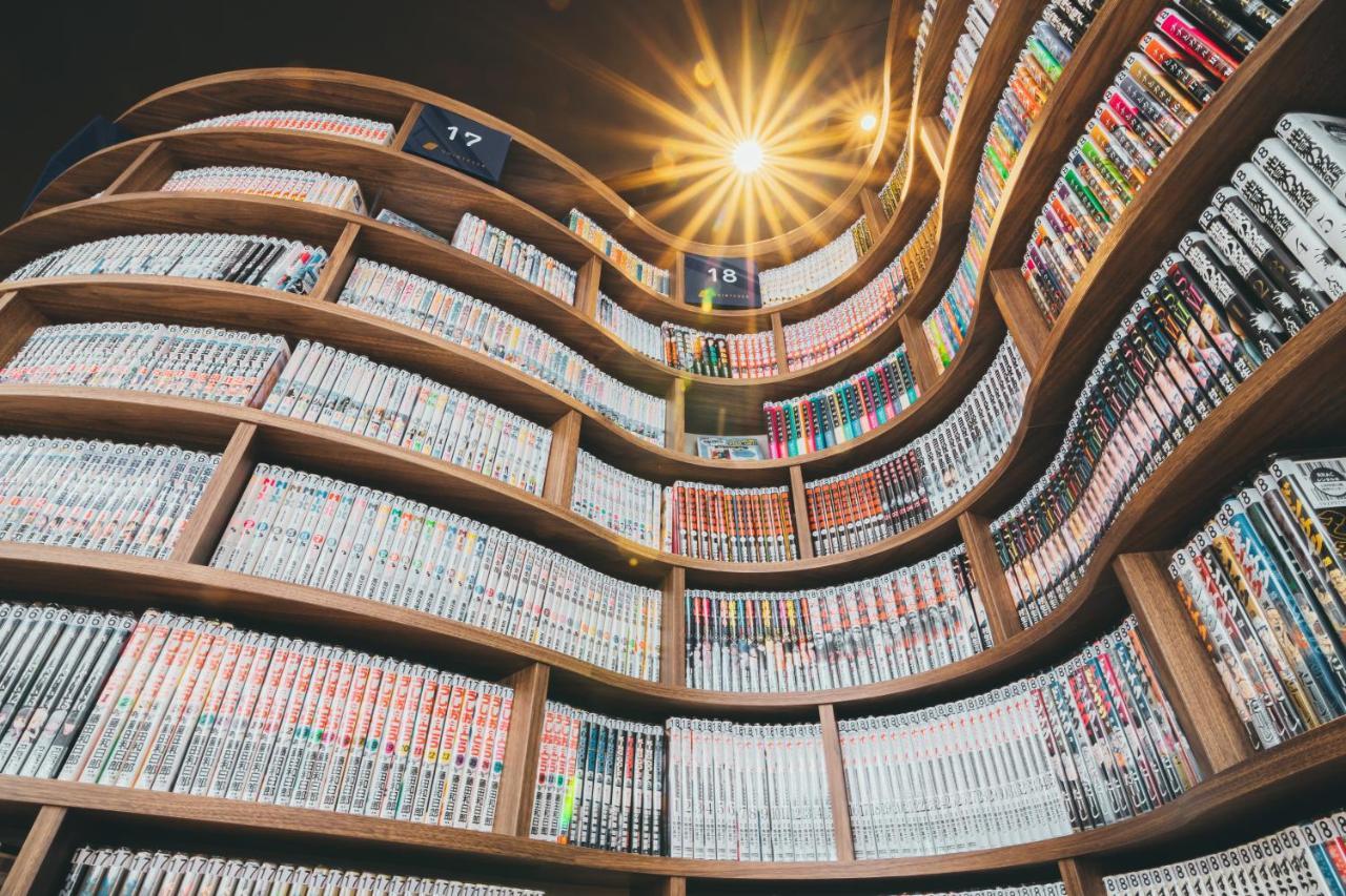 Quintessa Hotel Kokura Comic & Books Kitakyushu Ngoại thất bức ảnh